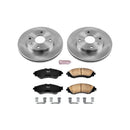 Power Stop 05-06 Suzuki Reno Front & Rear Autospecialty Kit w/Cals