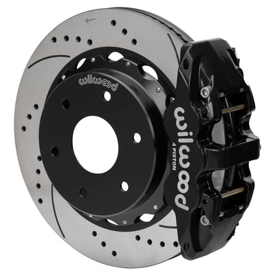 Wilwood kit rear DISC/DRUM AERO4 big ford new style 2.50 offset 14.00 rotor 6 lug SRP