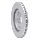 R1 92-02 Dodge Viper Front Right Drilled & Slotted Silver Brake Rotor