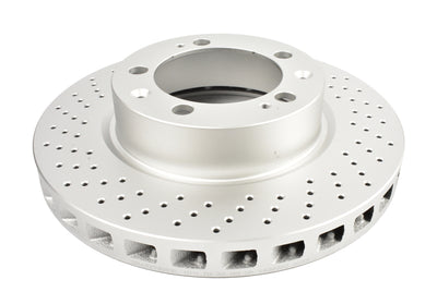 DBA 94-95 Porsche 911 Carrera 4 (Excl Turbo Look) Front Left En-Shield OE Drilled Rotor