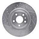 R1 12-20 Audi A6 Front & Rear Drilled & Slotted Silver Brake Rotor Set
