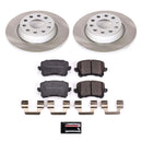 Power Stop 2015 Audi Q3 Front and Rear Semi-Coated Rotor Kit