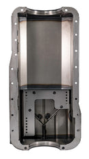 Moroso Ford 351W (w/Front Sump & Billet End Seals) Road Race Baffled Wet Sump 7qt 8in Steel Oil Pan