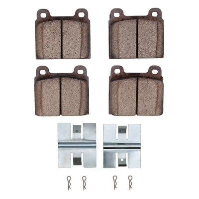 DFC 73-85 Volkswagen Type 2 Front 5000 Advanced Low Metallic Brake Pads and Hardware Kit