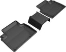 3D MAXpider 2018-2019 Honda Clarity Plug-in Hybrid Kagu 1st & 2nd Row Floormats - Black
