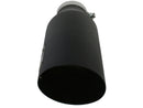 aFe MACH Force-Xp Universal Exhaust Tip 4 IN Inlet x 7 IN Outlet x 18 IN L