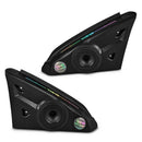 DS18 2015+ Polaris Slingshot Arm Rest Enclosure w/d 2x PRO-HY6.4MSL Speakers & LED Lights