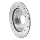 R1 93-97 Ford Thunderbird Front & Rear Drilled & Slotted Silver Brake Rotor Set