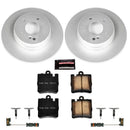 Power Stop 01-02 Mercedes-Benz E430 Front & Rear Z23 Evolution Sport Coated Brake Kit