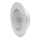 R1 96-99 Toyota Celica Rear Right Drilled & Slotted Silver Brake Rotor
