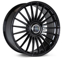 Vossen HF-8 24x9 / 5x120 BP / ET9 / 72.56 CB / Deep - Gloss Black Wheel