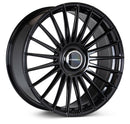 Vossen HF8 22x9.5 / ET15 / 5x112 / Deep 66.5 - Gloss Black Wheel