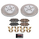 Power Stop 08-09 Infiniti EX35 Front and Rear Semi-Coated Rotor Kit