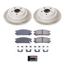 Power Stop 1996 Subaru Legacy Front and Rear Semi-Coated Rotor Kit
