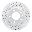 R1 08-18 Mercedes-Benz G500 (USA/Canada) Front Right Drilled & Slotted Geo-Carbon Rotor