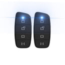 Kleinn (2) 4-Button 1-Way Remotes Antenna Upgrade 2500 ft Range