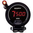 AutoMeter Gauge Kit 5 Pc. 3-3/8in. & 2-1/16in. Elec Speedo Digital Black Dial W/ Red Led