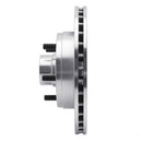R1 1988-1991 Chevrolet C1500 Front Right Drilled & Slotted Silver Brake Rotor