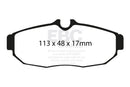 EBC S20 Brake Pad and Rotor Kit