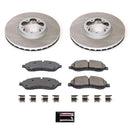 Power Stop 15-19 Ford Transit-150 Front and Rear Semi-Coated Rotor Kit