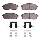 DFC 13-19 Nissan Sentra Front & Rear Drill/Slot Geoperf Rotors Active Performance Pads w/Hardware