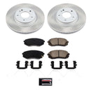 Power Stop 18-20 Hyundai Elantra GT Front and Rear Semi-Coated Rotor Kit