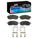 DFC 07-14 Suzuki SX4 Front 4000 HybriDynamic Brake Pads and Hardware Kit