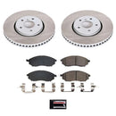 Power Stop 10-12 Infiniti FX35 Front and Rear Semi-Coated Rotor Kit
