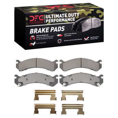 DFC 99-20 Cadillac DTS Front Ultimate Duty Performance Brake Pads and Hardware Kit