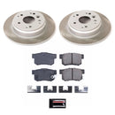 Power Stop 03-11 Honda Element Front and Rear Semi-Coated Rotor Kit