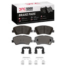 DFC 11-16 Hyundai Elantra Coupe Front Drill/Slot Geoperf Rotors 5000 Advanced Brake Pads w/Hardware