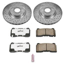 Power Stop 10-16 Hyundai Genesis Coupe Front & Rear Z26 Street Warrior Brake Kit