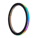 DS18 8in Digital LED Speaker Ring w/ Digital LED lights 1/2in Spacer Depth