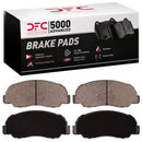 DFC 82-84 Mazda B2200 Front 5000 Advanced Semi Metallic Brake Pads