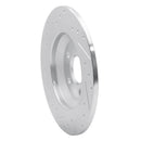 R1 07-18 Volvo V60 Rear Right Drilled & Slotted Silver Brake Rotor