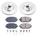 Power Stop 17-19 Fiat 124 Spider Front & Rear Z17 Evolution Geomet Coated Brake Kit