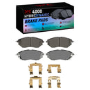 DFC 15-15 Subaru Legacy Front Geospec Rotors w/4000 HybriDynamic Brake Pads w/Hardware