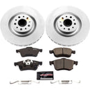 Power Stop 14-19 Fiat 500L Front & Rear Z23 Evolution Sport Coated Brake Kit