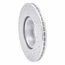 R1 82-85 Mercedes-Benz 500SEC Front & Rear Drilled & Slotted Silver Brake Rotor Set