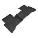 3D MAXpider 2023 Toyota Prius Kagu Black Floor Mat - Row 2