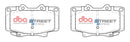 DBA 96-97 Lexus LX450 Front Street Series Brake Pads