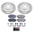 Power Stop 05-06 Saab 9-2X Front and Rear Semi-Coated Rotor Kit