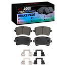 DFC 14-17 Audi SQ5 Front & Rear Geospec Rotors w/4000 HybriDynamic Brake Pads w/Hardware