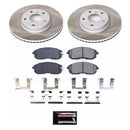 Power Stop 03-05 Infiniti G35 Front and Rear Semi-Coated Rotor Kit
