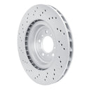 DFC 08-13 BMW M3 Right Front Drilled GeoSPEC Coated Rotor