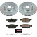Power Stop 18-19 Ford Transit Connect Front Z23 Evolution Sport Brake Kit w/Calipers