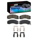 DFC 91-99 Mitsubishi 3000GT Front 4000 HybriDynamic Brake Pads and Hardware Kit
