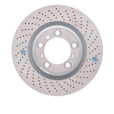 DFC 10-23 Porsche 911 Right Rear Drilled GeoSPEC Coated Rotor