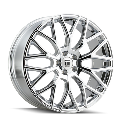 Touren 3276 TR76 20x8.5 / 5x120 BP / 35mm Offset / 74.1mm Hub Chrome Wheel