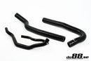 do88 Volvo 740/940 (w/T5 Engine) Coolant Hoses Black